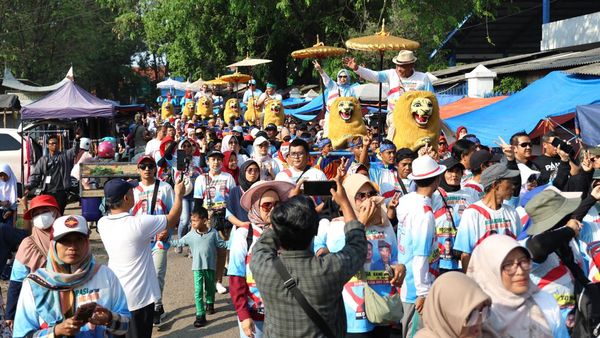 Semarak Kirab Indonesia Maju di Subang