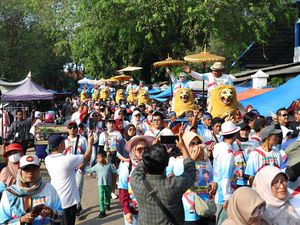 Semarak Kirab Indonesia Maju di Subang