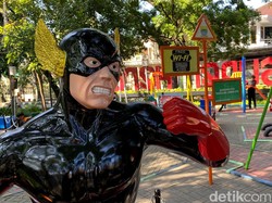 Taman Superhero, Wisata Gratis di Bandung yang Masih Jadi Primadona