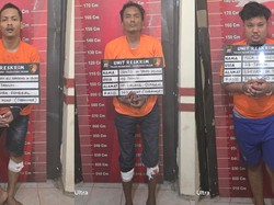 Kawanan Spesialis Pencuri Motor di Medan Diringkus, 2 Ditembak