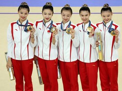 Olimpiade 2024: China Kalahkan Israel & Raih Medali Emas di Senam Ritmik