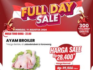 Cuma di Transmart Full Day Sale, Beli Daging Ayam Broiler Rp 28 Ribuan