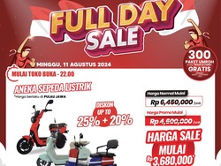 Beli Sepeda Listrik di Transmart Full Day Sale Bisa Dapat Diskon Gede Banget!