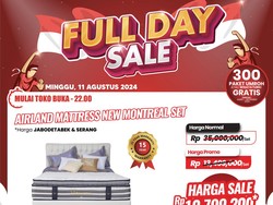 Beli Tempat Tidur di Transmart Full Day Sale Dapat Diskon Gede-gedean!