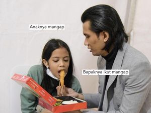 Tria The Changcuters Sempat Suapi Anak Sebelum Naik Panggung Tria The Changcuters Sempat Suapi Anak Sebelum Naik Panggung