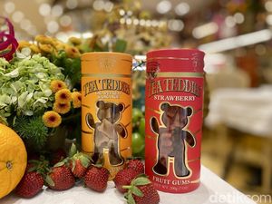 Tak Berbentuk Daun, Teh di Butik Teh Ini Berbentuk Gummy Bear!