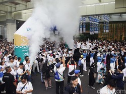 Peserta Jalan Sehat Festival LIKE 2: Sehat, Senang & Terhibur