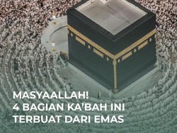 4 Bagian Kabah yang Terbuat dari Emas