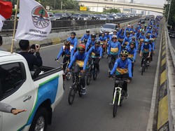 Festival LIKE 2 Gaet 600 Pesepeda Gowes di Jakarta buat Kurangi Emisi