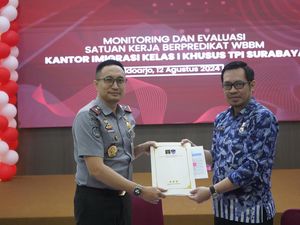 Kantor Imigrasi Surabaya Berhasil Pertahankan Predikat WBBM Kantor Imigrasi Surabaya Berhasil Pertahankan Predikat WBBM