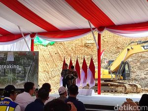 Maruf Amin Groundbreaking Istana Wapres IKN, Nilai Proyek Rp 1,4 Triliun