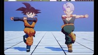 Aksi gimik Onana saat menghadapi Haaland juga sudah pernah ia lakukan. Gayanya pun memunculkan meme fusion ala Dragon Ball. Foto: dok. Internet/X (Twitter)