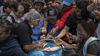Antusias Warga Meksiko Saat Bagi-bagi Puluhan Ribu Taco Gratis