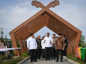 Jokowi: Saya Ingin Wapres, Prabowo, dan Para Menteri Merasakan Udara Bersih IKN