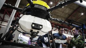 Berbagai Teknologi Drone Mejeng di Kemayoran, Yuk Lihat