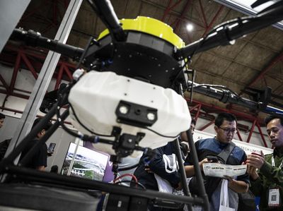 Berbagai Teknologi Drone Mejeng di Kemayoran, Yuk Lihat
