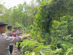 Polres Ogan Ilir Tingkatkan Patroli di Kawasan Rawan Karhutla