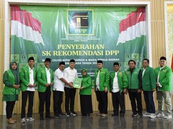 PPP Berikan 7 Rekom Bacakada di Jatim, ada Bojonegoro dan Kota Surabaya