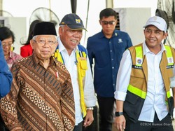 Maruf Amin Groundbreaking Istana Wapres IKN, Ditarget Selesai Sebelum HUT RI 2025