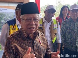 Wapres Maruf Acungi Jempol Istana Garuda IKN: Standar Internasional