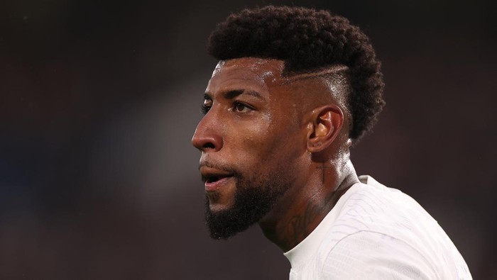 LONDON, ENGLAND - MAY 02: Emerson Royal of Tottenham Hotspur reacts during the Premier League match between Chelsea FC and Tottenham Hotspur at Stamford Bridge on May 02, 2024 in London, England. (Photo by Ryan Pierse/Getty Images) (Photo by Ryan Pierse/Getty Images)