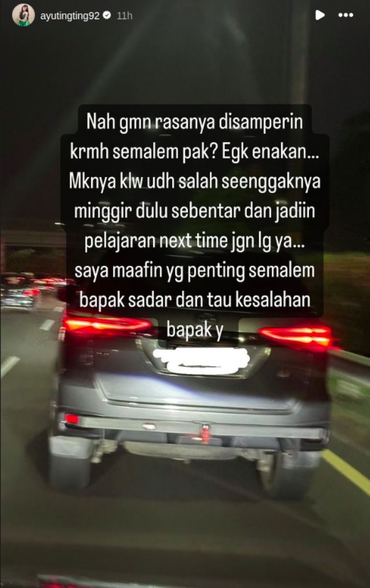 Kondisi Terkini Ayu Ting Ting usai Kecelakaan di Jalan Tol