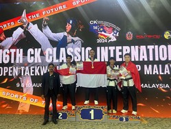 2 Anggota Polres Probolinggo Kota Raih Prestasi Taekwondo Internasional