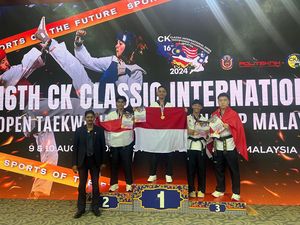 2 Anggota Polres Probolinggo Kota Raih Prestasi Taekwondo Internasional 2 Anggota Polres Probolinggo Kota Raih Prestasi Taekwondo Internasional
