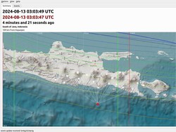Gempa M 5,1 Guncang Malang