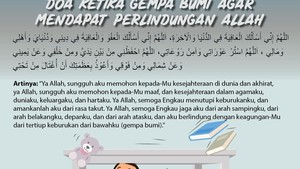 Doa ketika Gempa Bumi agar Mendapat Perlindungan Allah