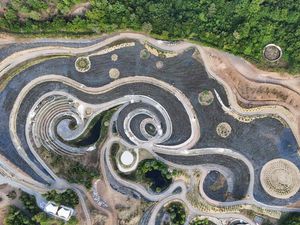 Keren! Taman di Bosnia Diubah Jadi Replika Lukisan Van Gogh Keren! Taman di Bosnia Diubah Jadi Replika Lukisan Van Gogh