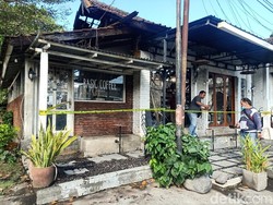 Coffee Shop di Denpasar Kebakaran, Kerugian Sekitar Rp 500 Juta