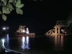 Polisi Sebut 2 Korban Luka Akibat Ambruknya Jembatan Lalan di Muba