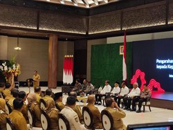 35 Kepala Daerah Tak Hadir Saat Jokowi Beri Pengarahan di IKN