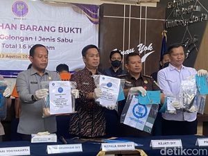 BNNP DIY Musnahkan 1,6 kg Sabu, Dibungkus dalam Teh China-Kopi