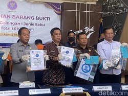 BNNP DIY Musnahkan 1,6 kg Sabu, Dibungkus dalam Teh China-Kopi