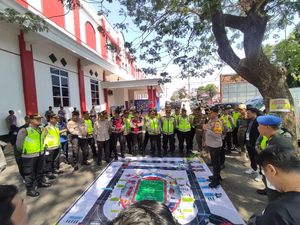 Kapolres Blitar Kota Bersyukur Pertandingan Arema FC Vs Dewa United Aman Kapolres Blitar Kota Bersyukur Pertandingan Arema FC Vs Dewa United Aman