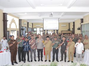 Polres Lamongan Gelar Rakor Operasi Mantap Praja Semeru 2024 Jelang Pilkada