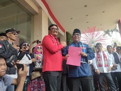 Poros Jakarta Sambangi DPP PDIP, Harap Anies Dipinang Maju Pilgub 2024
