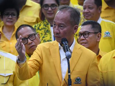Potret Agus Gumiwang Ditetapkan Jadi Plt Ketum Golkar