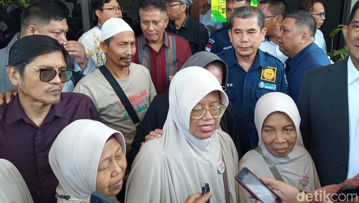 Aminah, abang dari terpidana Supriyanto Aminah, abang dari terpidana Supriyanto
