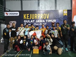 Atlet Gulat Kota Batu Sabet 10 Medali di Kejurprov Jatim