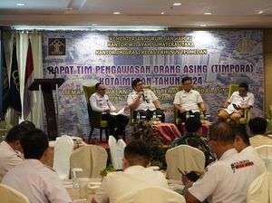 Imigrasi Medan Gelar Rapat Timpora Bahas Orang Asing Penanam Modal dan TKA