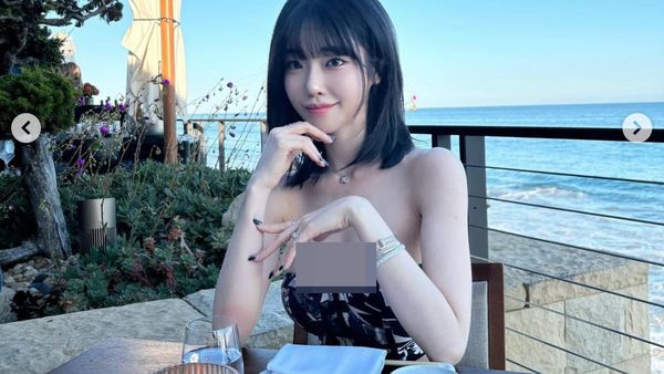8 Foto Juice Seyeon, BJ Seksi Makan Bareng Bos HYBE, Siap Tuntut Haters