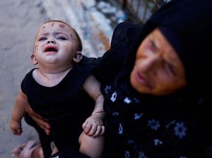 Kasihan! Bayi Ini Kehilangan Seluruh Keluarganya Akibat Serangan Israel