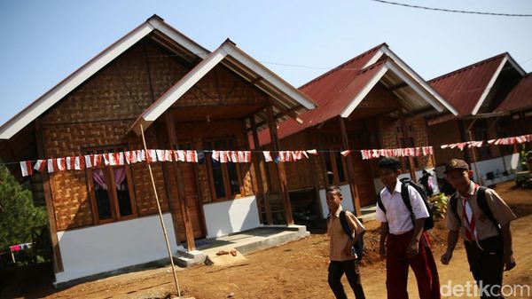 Melihat Hunian Tetap Warga Korban Tanah Bergerak di Sukabumi