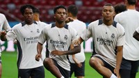 Madrid mendatangkan dua pemain baru di lini depan. Kylian Mbappe dan Endrick yang menjadi pembelian El Real musim ini.  