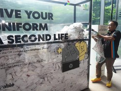 Program Daur Ulang Seragam, Pertamina Hemat Emisi Karbon hingga 41,8 Ton