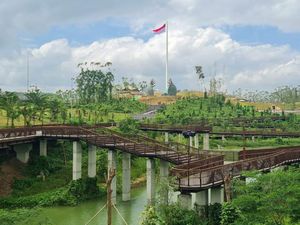 Mengenal Sumbu Kebangsaan IKN yang Diresmikan Jokowi Mengenal Sumbu Kebangsaan IKN yang Diresmikan Jokowi