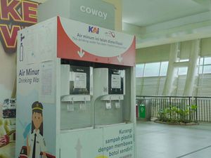 Ada Water Station di Stasiun LRT Jabodebek, Cek Informasinya! Ada Water Station di Stasiun LRT Jabodebek, Cek Informasinya!